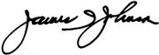 JAMES I. JOHNSON SIGNATURE